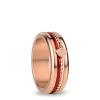 Arctic Symphony | polished rose gold | Ring BeMy