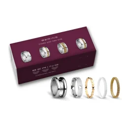 Arctic Symphony | zilver gepolijst | Symphony-Set-Heart