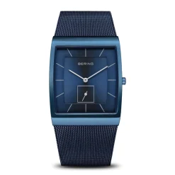 Classic | blauw geborsteld | 16033-397