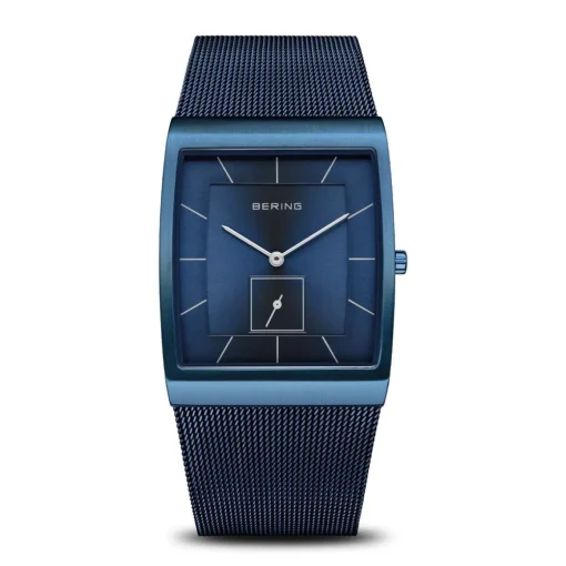 Classic | blauw geborsteld | 16033-397