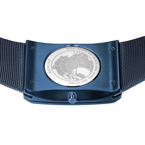 Classic | blauw geborsteld | 16033-397