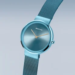 Classic | blauw gepolijst/geborsteld | 14531-388