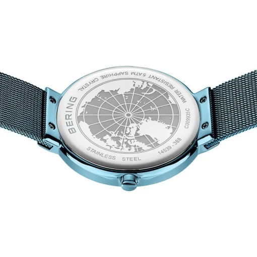 Classic | blauw gepolijst/geborsteld | 14539-388