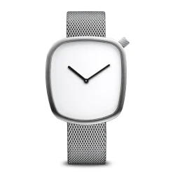 Pebble | zilver geborsteld | 18040-004