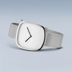 Pebble | zilver geborsteld | 18040-004