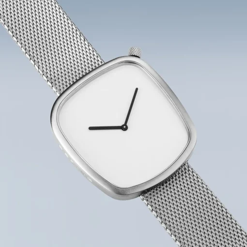 Pebble | zilver geborsteld | 18040-004