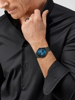 Sale | zwart gepolijst/geborsteld | 17140-227