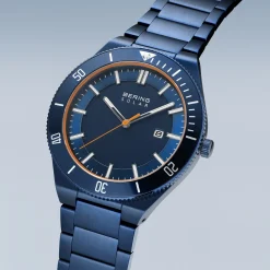 Solar | blauw gepolijst/geborsteld | 14443-797