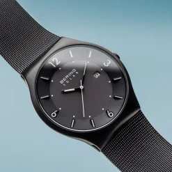 Solar | zwart geborsteld | 14440-222