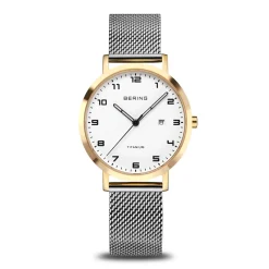 Titanium | goud gepolijst/geborsteld | 18634-010