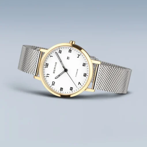 Titanium | goud gepolijst/geborsteld | 18634-010
