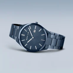 Ultra Slim | blauw gepolijst/geborsteld | 17240-797