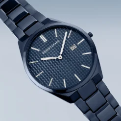 Ultra Slim | blauw gepolijst/geborsteld | 17240-797