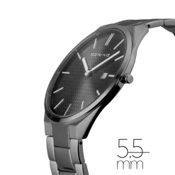 Ultra Slim | grijs gepolijst/geborsteld | 17240-777