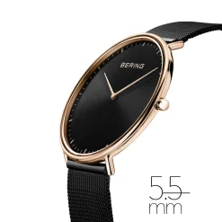 Ultra Slim | rosegoud gepolijst | 15739-166