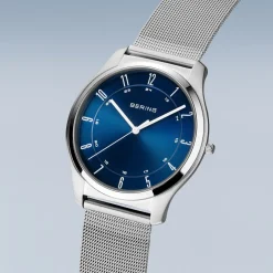 Ultra Slim | zilver gepolijst/geborsteld | 18340-307